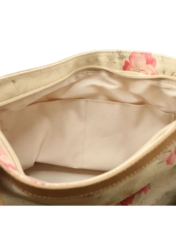 NWT Vintage Dockers Floral Purse Beige Shoulder Bag Handbag - Image 8