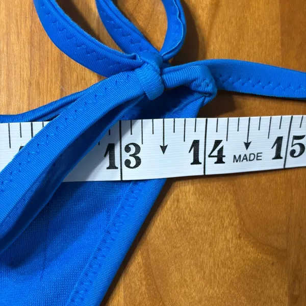 Old Navy Blue Fuchsia Pink Side Tie String Bikini Swim Bottoms 202989-30‎ SU19 - Image 5