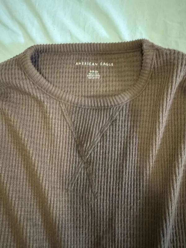 American Eagle Waffle Top - Image 2