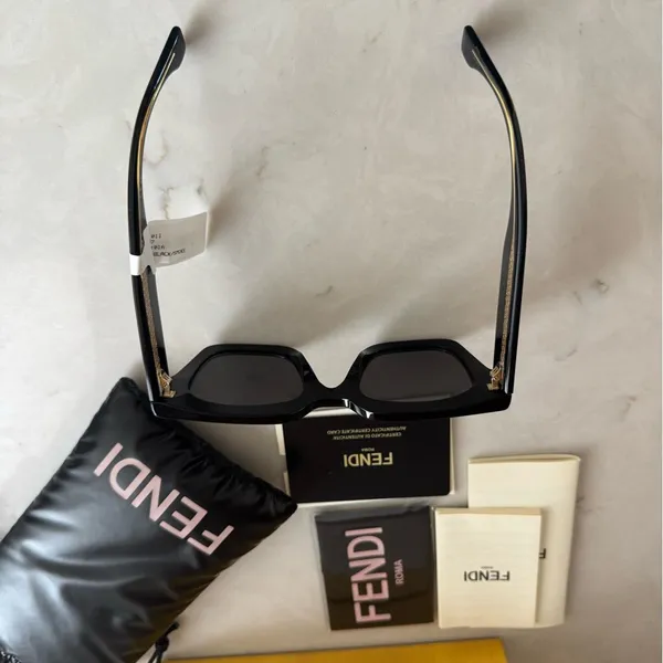 NEW Fendi Roma 50MM Square Sunglasses - Image 11