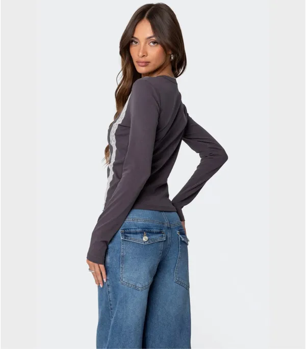 Edikted Top Long Sleeve - Image 2