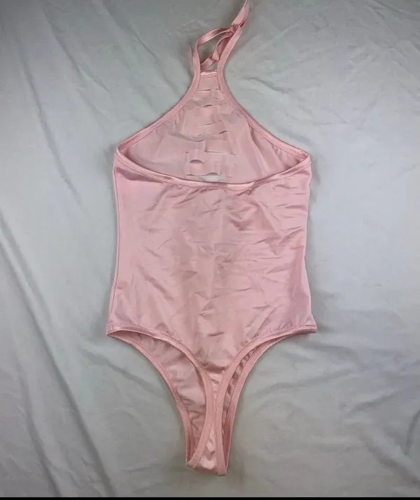 NEW Lingerie Bodysuit Pink - Image 6