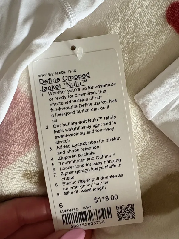 Define Jacket Lululemon Cropped - Image 6