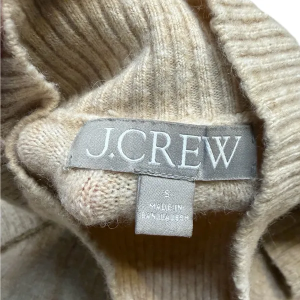 ✨ J.Crew Merino Wool Blend Mock Neck Sweater Size‎ Small ✨ - Image 5