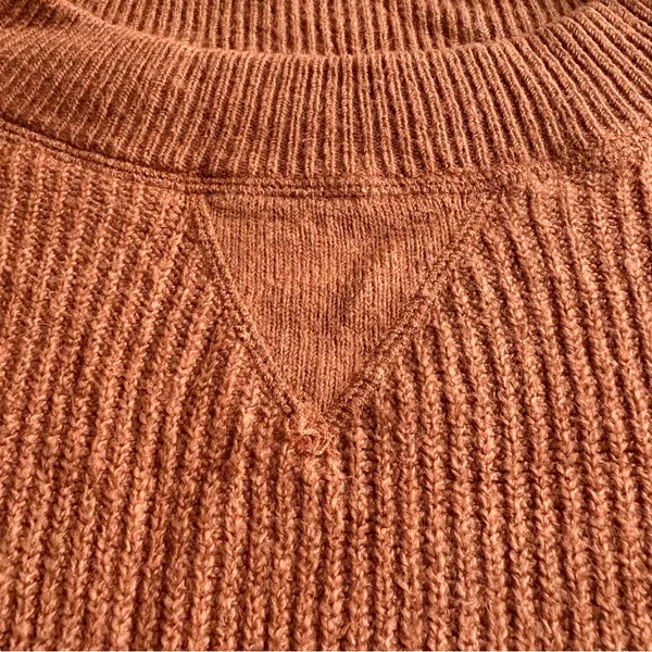 Aerie Warm Cinnamon Knit Sweater - Image 4