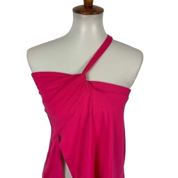 Outcast Exclusives Pink Off Shoulder Top Medium Y2K Clubwear Sexy - Image 3