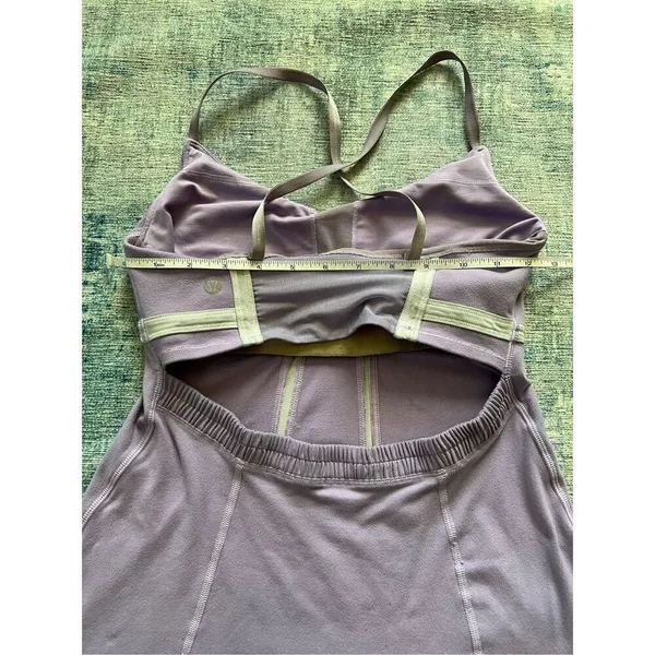 Lululemon Lavender Purple Mynah Athletic Tank Top Size 6 - Image 4