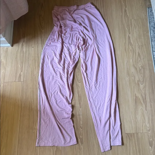 Djerf Avenue Light Pink Elastic Waist Lounge Pants - Image 3