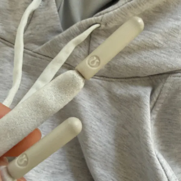 lululemon Heather Gray Hoodie Size XS - Image 5