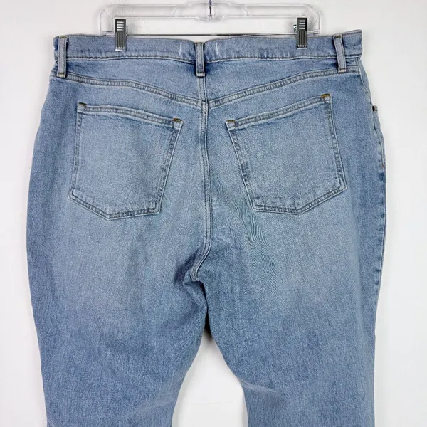 Abercrombie & Fitch Curve Love The '70s Vintage Flare Ultra High Rise Jeans 18S - Image 8