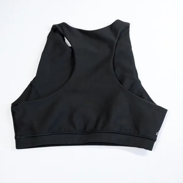 WeWoreWhat‎ Sports Bra Women Size M Black High Neck Racerback Activewear Top New - Image 3