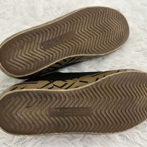 Philippe Model Paris Black Sneakers Shoes 36‎ - Image 5