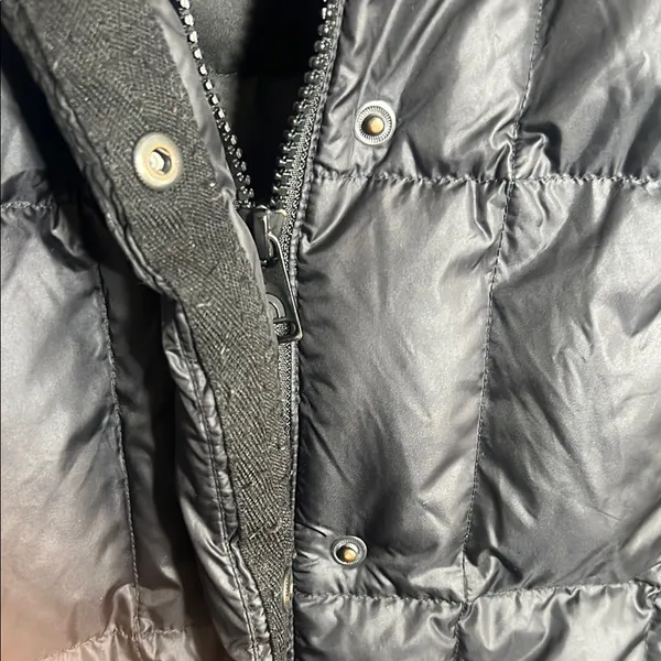 The North Face Black Long Puffer Coat - Image 6