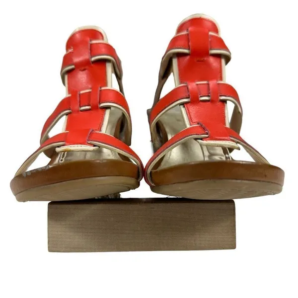 Tommy Hilfiger Women’s Leather Gladiator Wedge Sandals - Image 6