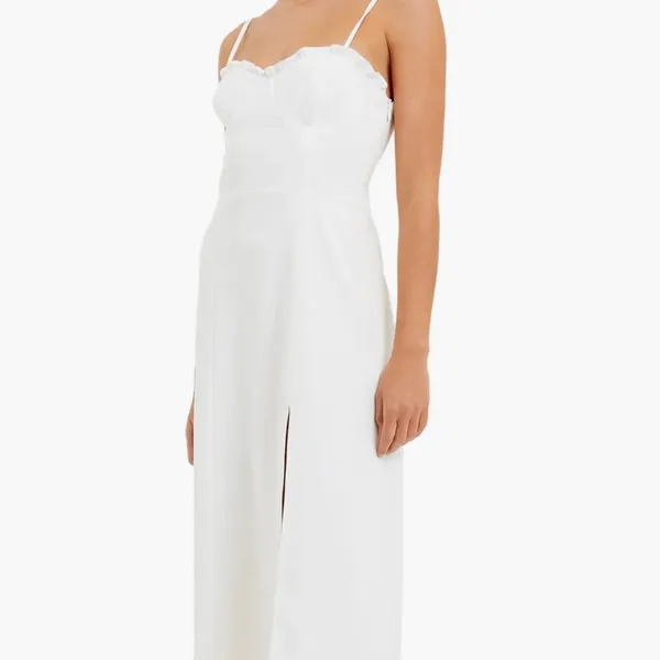 French Connection White Corset Dress - Image 2