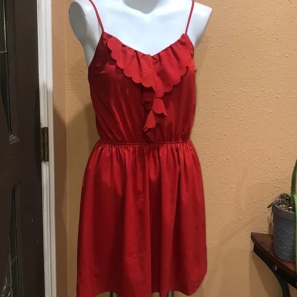 Doe & Rae burnt orange dress - Image 3