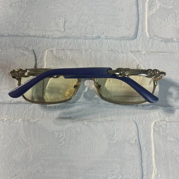 JIMMY‎ CHOO Eyeglasses Frames Violet 53 16 135 78-8T2 Rectangle Made in Italy - Image 7