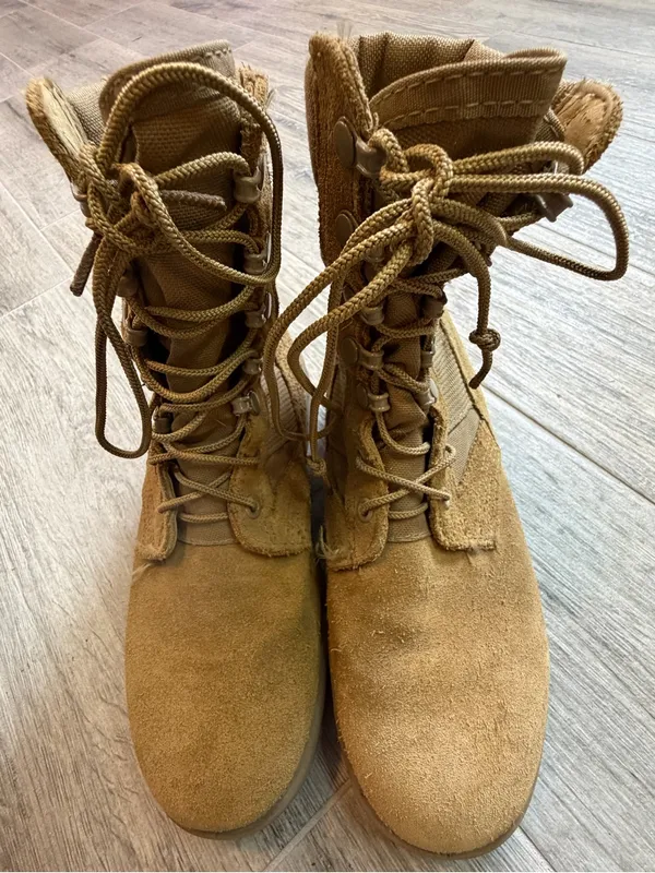 Hot Weather Army Combat Boots Vibram Men's 4.5 Women's 6 Tactical Outdoor USA - Image 2