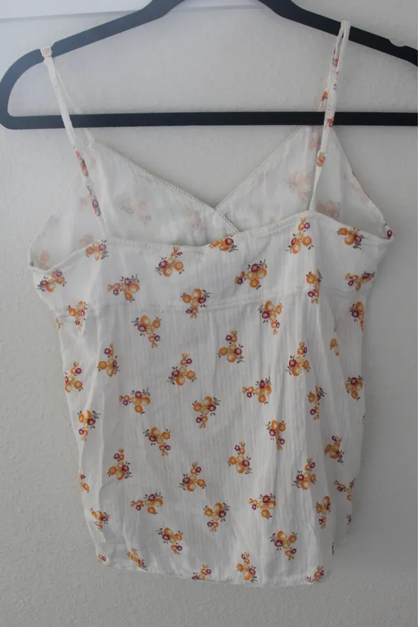 Vintage Aeropostale Baby Doll Floral Tank Top - Image 4