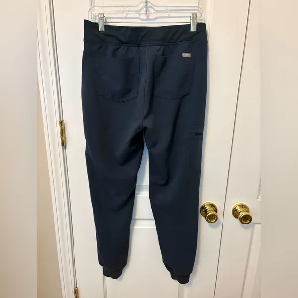 FIGS Zamora Jogger Scrub Pants Navy Blue Size S Technical - Image 7