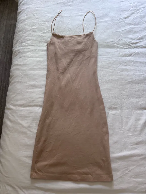 ZARA Dress Mini tan - Image 4