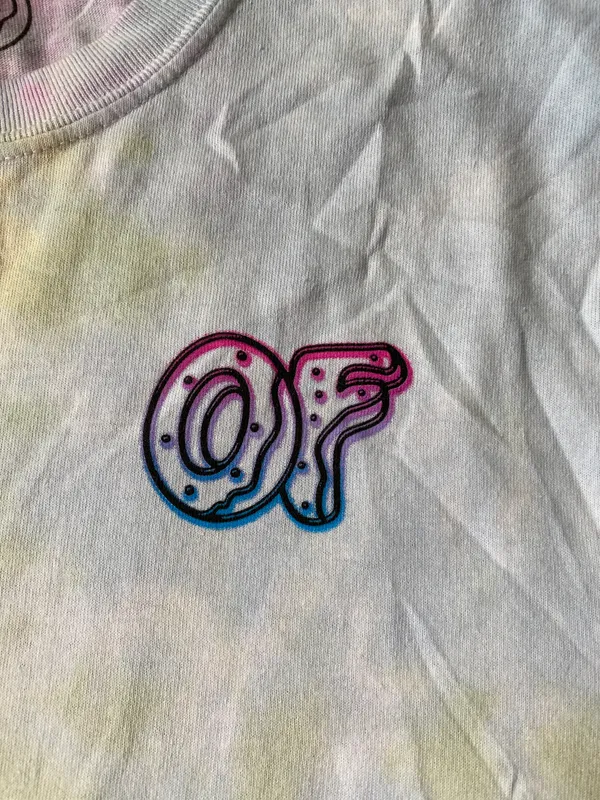 Odd Future Donut  Tie Dye Tee Small - Image 4