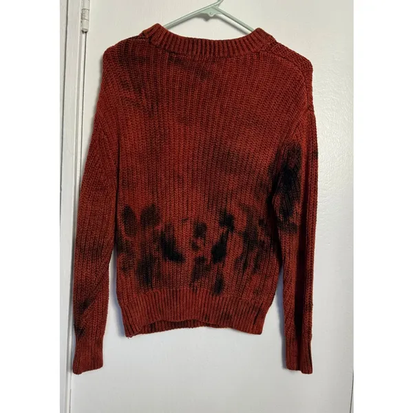 Aritzia Wilfred Chunky Cable Knit Sweater Size Small - Image 3