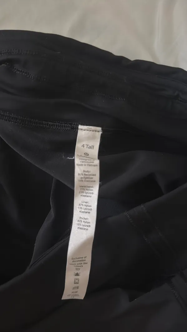 Black Lululemon Skirt Tennis - Image 3