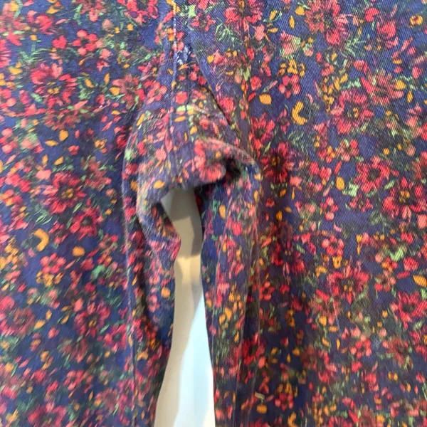 Woman Within Floral Denim Jacket And Jeans Set Size 12W/16W‎ - Image 8
