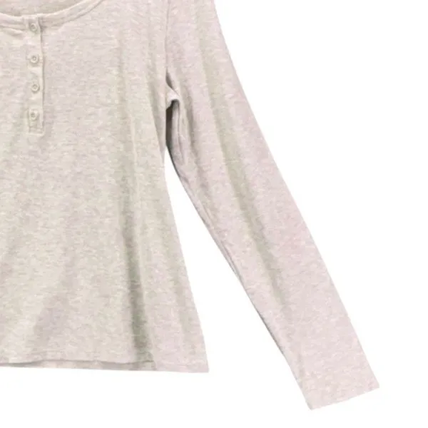 Athleta‎ Womens Henley Heather XL - Image 4