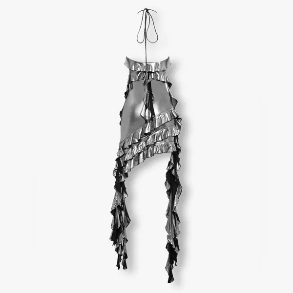 Wires by Beverly Hills asymmetrical dress - Image 2