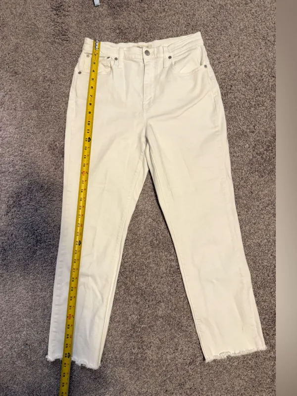 Madewell Jeans size 26 high rise slim crop boyjeans - Image 3