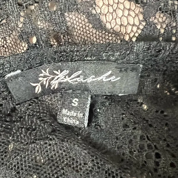 Cache Black Lace‎ Top - Image 2