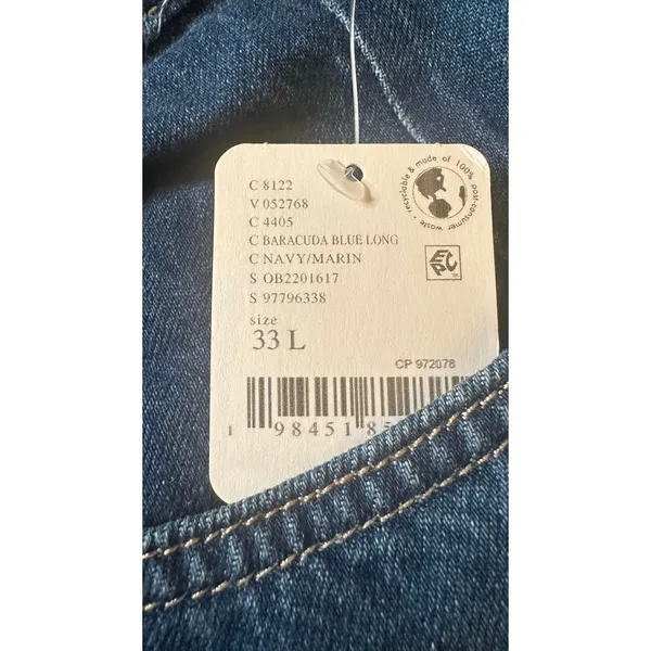 Free People Carina Ultra Soft Low Rise 90s Baggy Boyfriend Jeans Blue 33 Long - Image 8