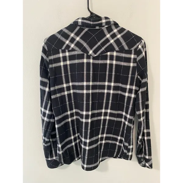 Idyllwind Miranda Lambert Pearl Snap Western Flannel Shirt Women’s Small - Image 3