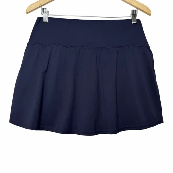 Quince Ultra-Form Tennis Skort Womens XL Deep Navy Athletic Golf Active Skirt - Image 5
