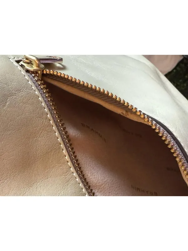 Brahmin Felicity Sand Topsail Backpack Smooth Leather Quiet Luxury bag purse - Image 8