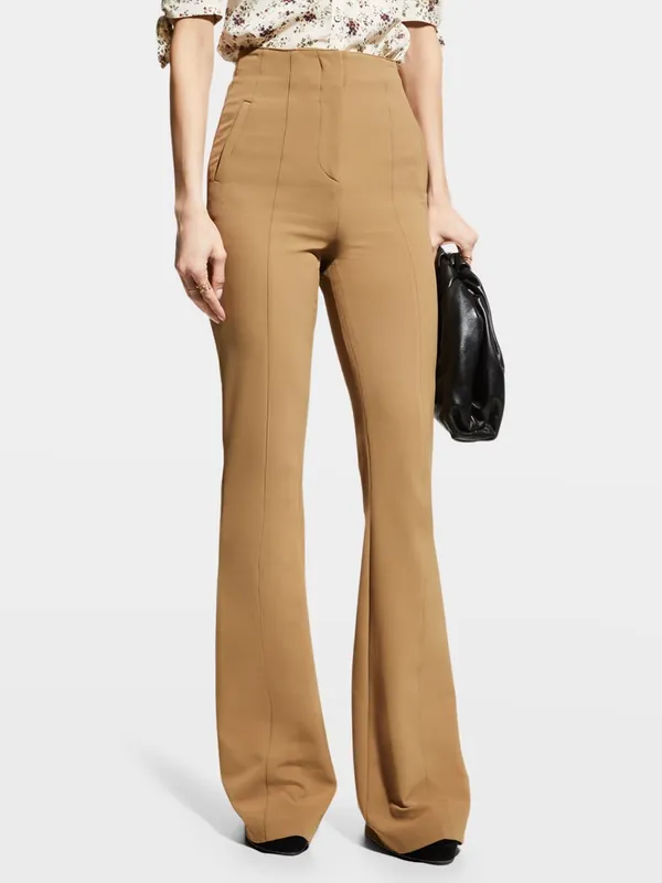 NWT Veronica Beard Azariah Acorn High Rise Flare Pants Size 6 - Image 10