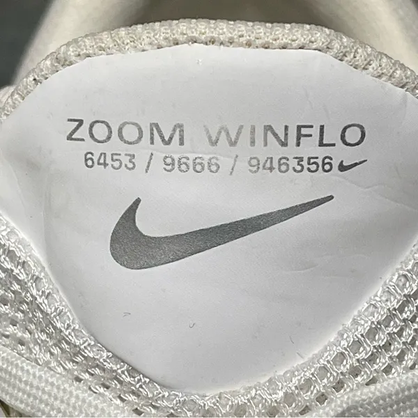 Nike Zoom Winflo 8 CW3421-104 Women's White Metallic Silver Running Shoes Size 8 - Image 15
