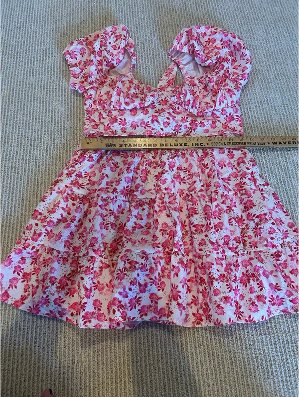 Shein Pink Floral Set L - Image 2