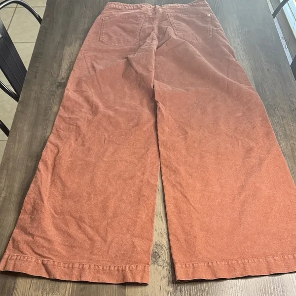 Pilcro Rust Corduroy Wide Leg Pants - Image 7