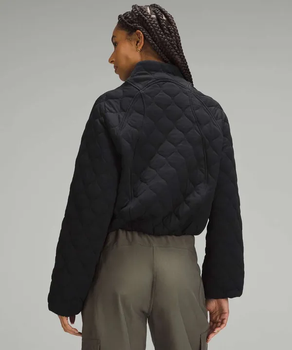 Lululemon Quilted Bomber Jacket - Image 2