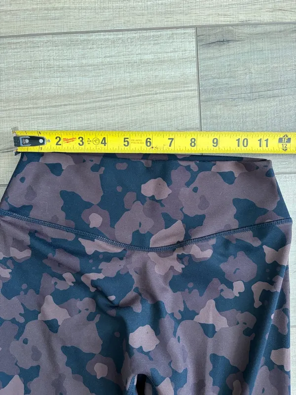 Balance Athletica Vitality Ascend Base Camo High Rise 26in Leggings Brown Black - Image 6