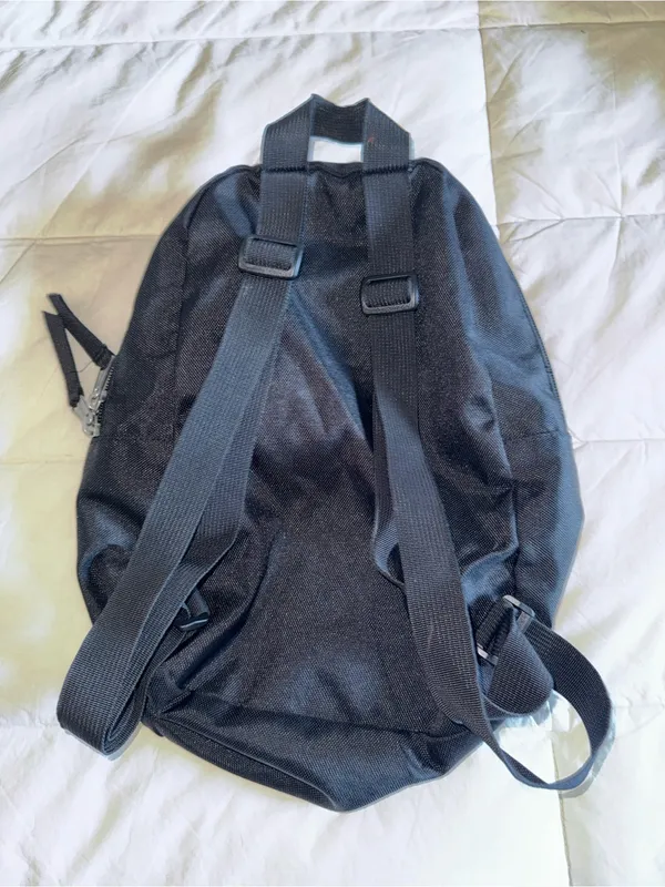 Black Casual Daypack  mini Backpack - Image 3
