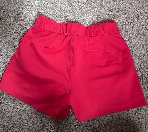 Orange Lululemon Shorts - Image 2