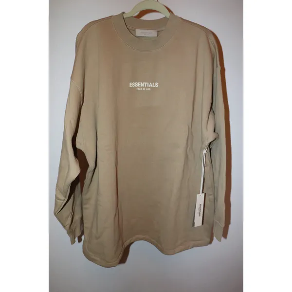 Fear of God Essentials Tan Sweater - Image 5