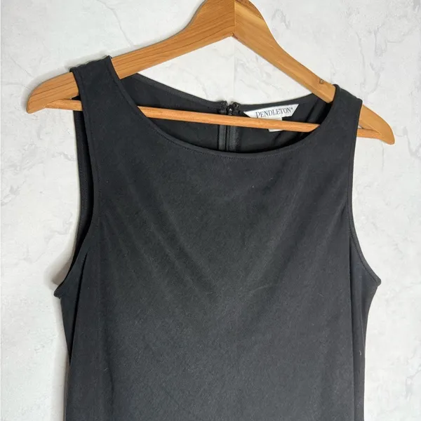 Pendleton black midi slip dress - Image 5