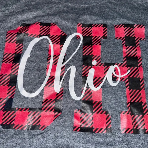 Ohio state tee 96 Gray Size L - Image 2