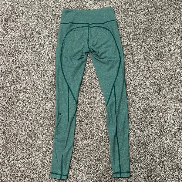 lululemon athletica Green Leggings - Image 2