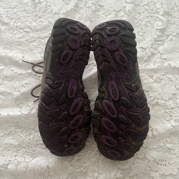 Merrell Hiking Boots Women’s US 8.5 Select Dry Brindel Imperial Purple Gorpcore - Image 4